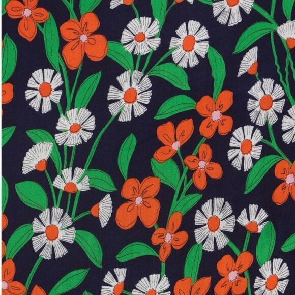 NWT Kate Spade daisy vines oblong scarf - Picture 2 of 6